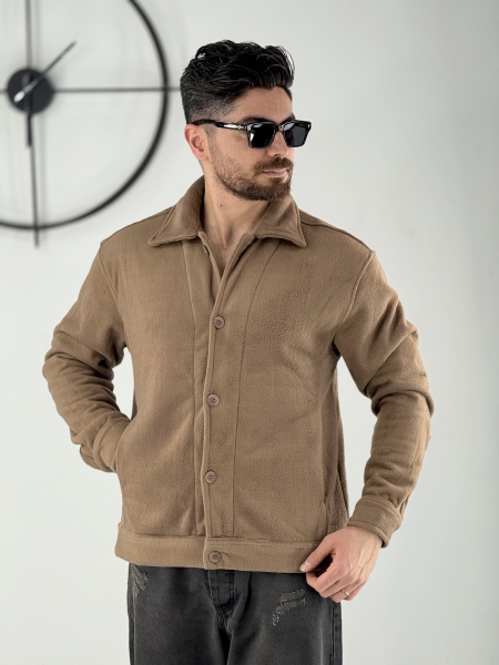 کت تدی باکسی قهوه ای