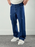 بگ جین vip آبی تیره کد 4