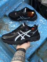 کتونی اسپرت سایز بزرگ asics 1140 مشکی تمام