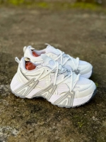 کتونی اسپرت BALENCIAGA دو تیکه سفید طوسی