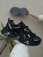 کتونی اسپرت BALENCIAGA دو تیکه مشکی طوسی