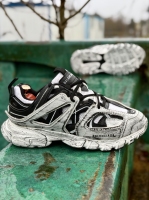 کتونی اسپرت BALENCIAGA TRACK کاستوم سفید مشکی
