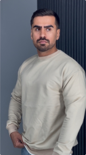 دورس سه نخ پنبه رنگ سفید شیری