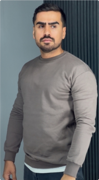 دورس سه نخ پنبه رنگ نسکافه ای