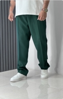 شلوار نیم بگ مازراتی رنگ کله غازی