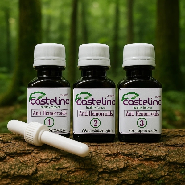 پک آنتی هموروئید کاستلینا | درمان طبیعی بواسیر داخلی، خارجی و ترومبوزه بدون جراحی ✅