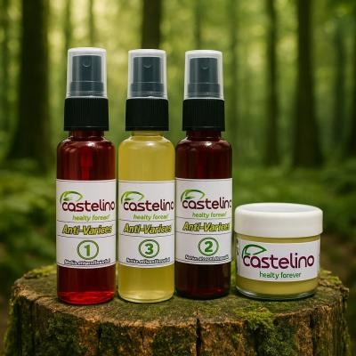 پک آنتی واریس کاستلینا | درمان طبیعی واریس پا و کاهش درد بدون جراحی ✅