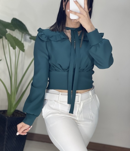 شومیز نیم تنه کراواتی مازراتی