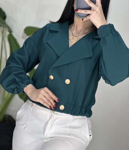 کت ملوانی سرشونه دکمه