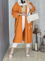 مانتو جلو باز کرسپو دوخت شده