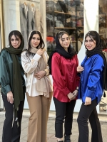 شومیز پیراهنی ساتن