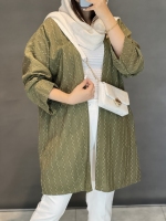 مانتو جلوباز کوک دوزی کوتاه