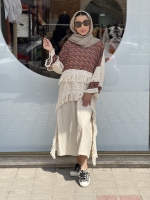 2تیکه سارافون رویه لینن