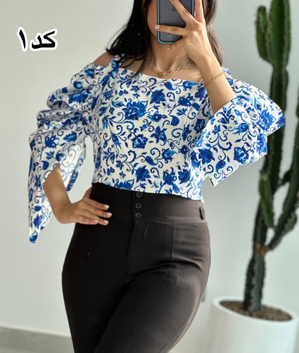 شومیز سوزنی مازراتی طرحدار