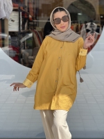 مانتو شومیزی آستین راه راه