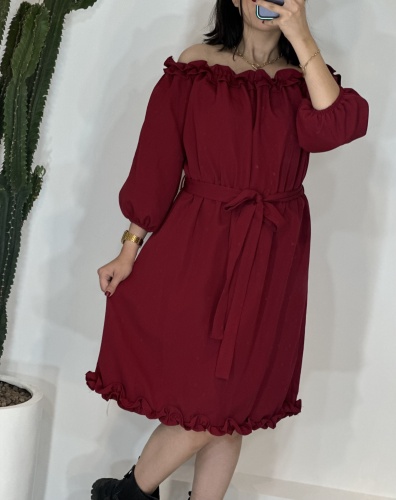 پیراهن مازراتی یقه دلبری چین