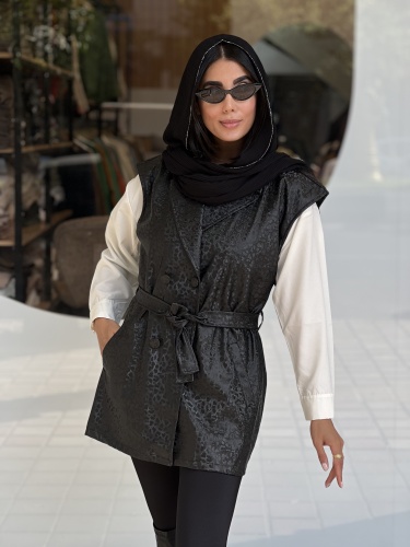 وست4 دکمه چرم الشن