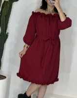 پیراهن مازراتی یقه دلبری چین