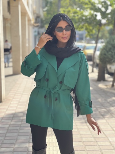 بارونی کوتاه جلیقه دار