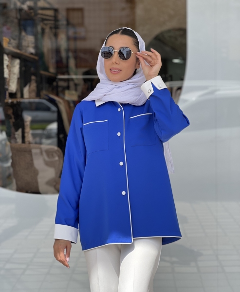 مانتو مازراتی مغذی دوزی شده