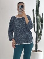 شومیز نوار دوزی طرح گل