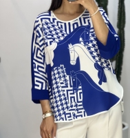 شومیز نوار دوزی طرح اسب