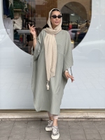 مانتو کفتان خفاشی یقه7