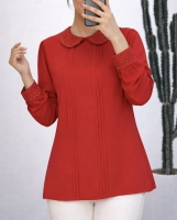 شومیز یقه ب ب نگینی