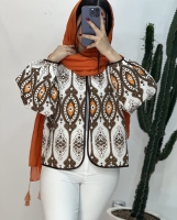 مانتو لینن طرحدار نواردوزی