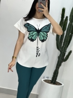 شومیز الیزه جلو پروانه