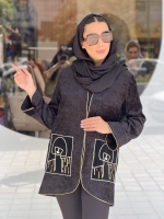 کت مخمل دختر پولک