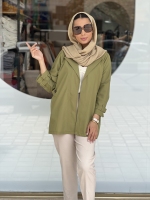 مانتو تترون کمر پاگون بندی