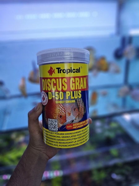 غذای گرانول دیسکس گران دی50 پلاس تروپیکال1000ml