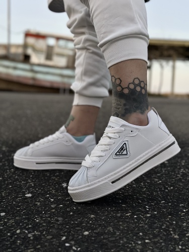 کتونی حراجی اسپرت DAISY سفید تمام