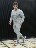 ست دورس و اسلش دو NIKE طوسی روشن