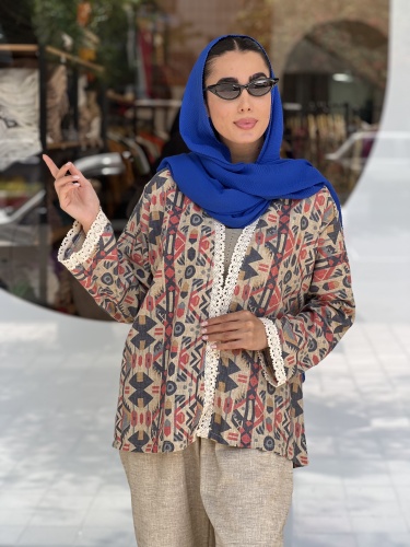 مانتو شلوار کنفی نواردار