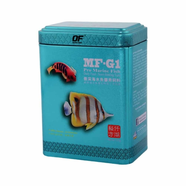 غذای ماهیان آب شور اوشن فری120gr