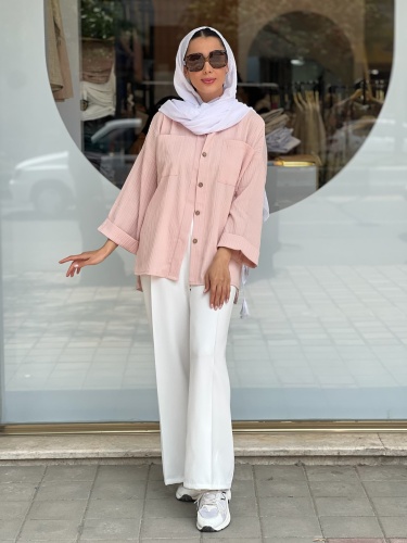 مانتو دلتا پشت دکمه