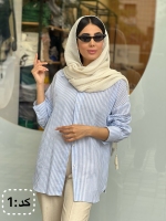 مانتو شومیزی راه راه