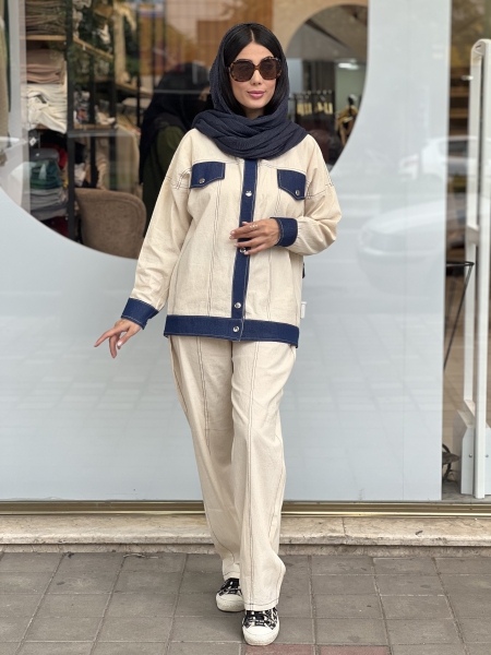 ست شومیز شلوار جین