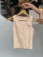 کراپ یقه گرد حلقه ای