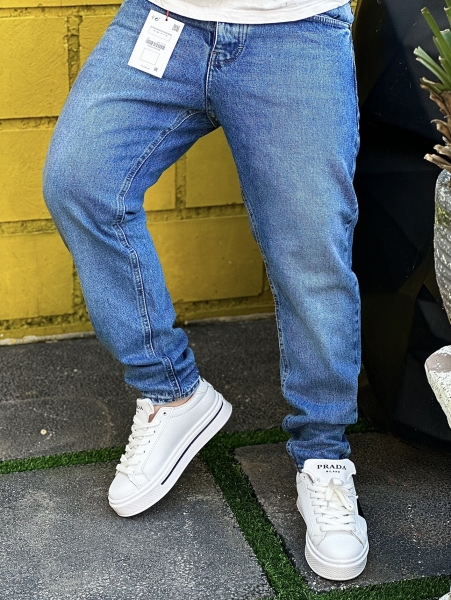 شلوار جین مام فیت DSQUARED آبی