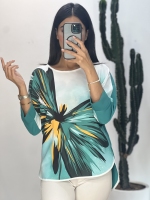 شومیز الیزه نواردار سنجاقک