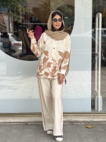 ست شومیزی گلدار رنگی