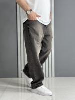 شلوار جین بگ ذغالی