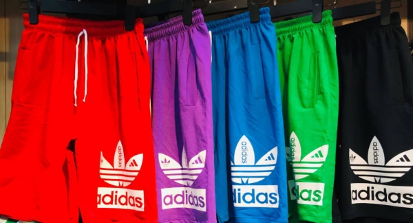 شلوارک آدیداس نخ پنبه