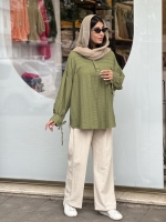 مانتو مچ بندی لوفیا چیندار