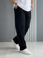 شلوار اسلش مراکشی میله ای مشکی