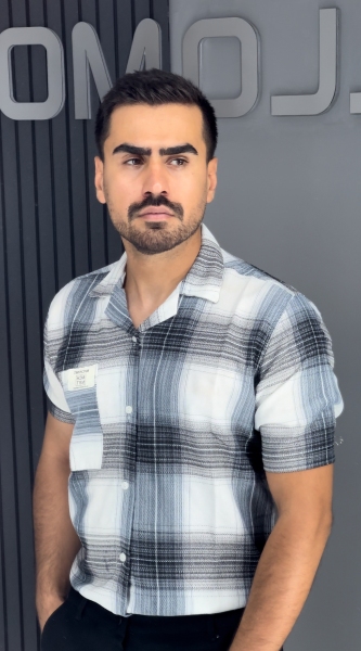 پیراهن کنفی سفید