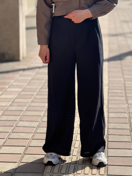 شلوار نیم بگ حصیری